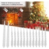 Sople akrylowe na choinkę długie 14-17 cm 24 szt. [22030000449]